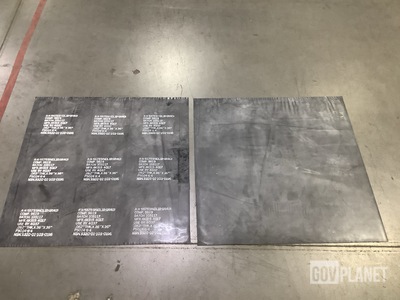 (42) Jedtco A-A-59588 Solid Rubber Sheets