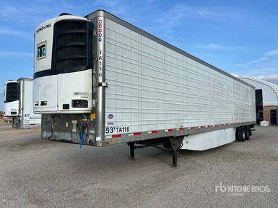 2018 Utility 3000R 53 ft x 102 in T/A Refrigerated Trailer (Inoperable)