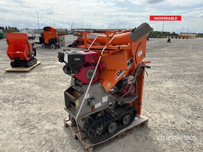 Deleks Crawler Déchiqueteuse de bois (Inoperable)