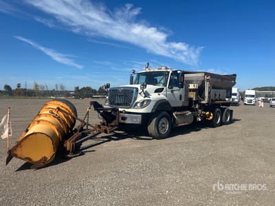 2015 International 7600 SBA 6x4 Snow Plow Truck