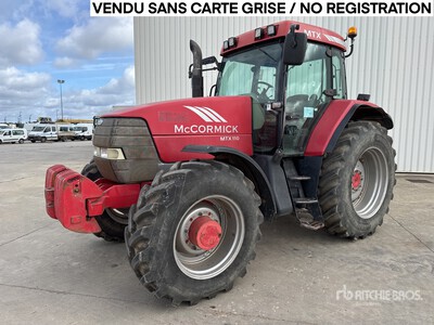 McCormick MTX110 Tracteur Agricole 4WD Tractor