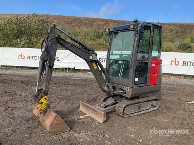 2018 Volvo EC18D حفارة صغيرة