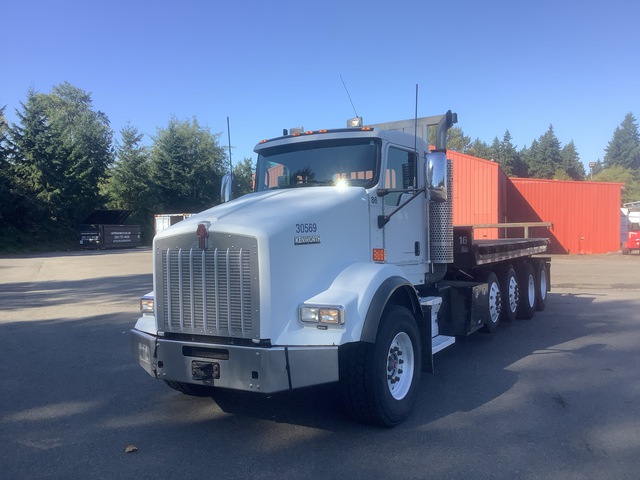 2007 Kenworth T800 T/A 6x4 Flatbed Truck