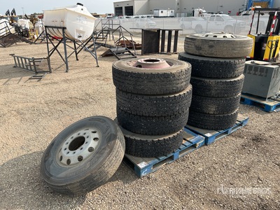 Quantity of (10) 11R22.5 Tires
