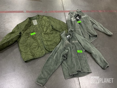 (82) Cold Weather Jackets & (25) Cold Weather Liners