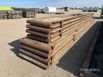 Quantity of (8) 35 ft Rig Mats