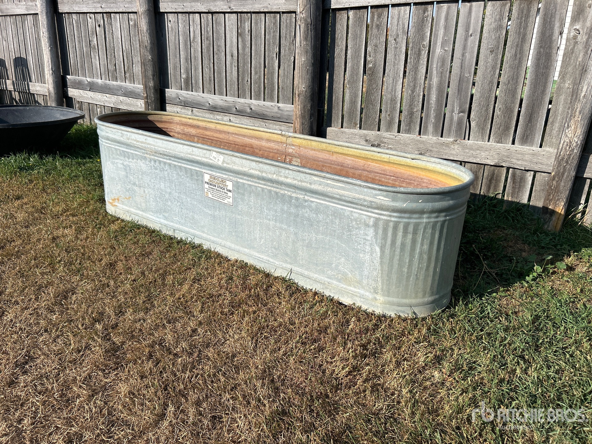 91 in x 24 in Livestock Feeder