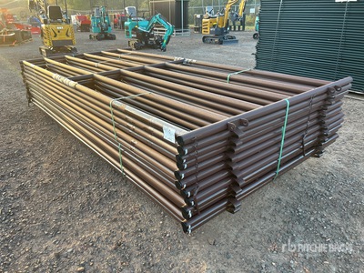 Quantity of (12) 2025 BYT HDALYPNL12 12 ft Alley Livestock Panel (Unused)