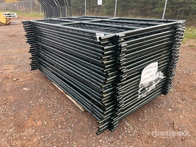 Quantity of (24) 2025 BYT MSPP07 7 ft Mesh Sheep Recinto per bestiame (Unused)