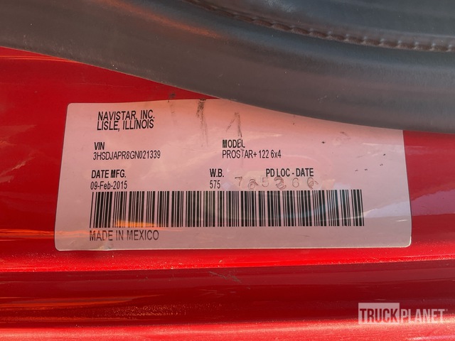 CAMIóN CAMAROTE 2016 INTERNATIONAL