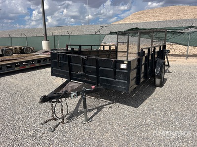 2007 Carson 12 ft S/A Utility Trailer
