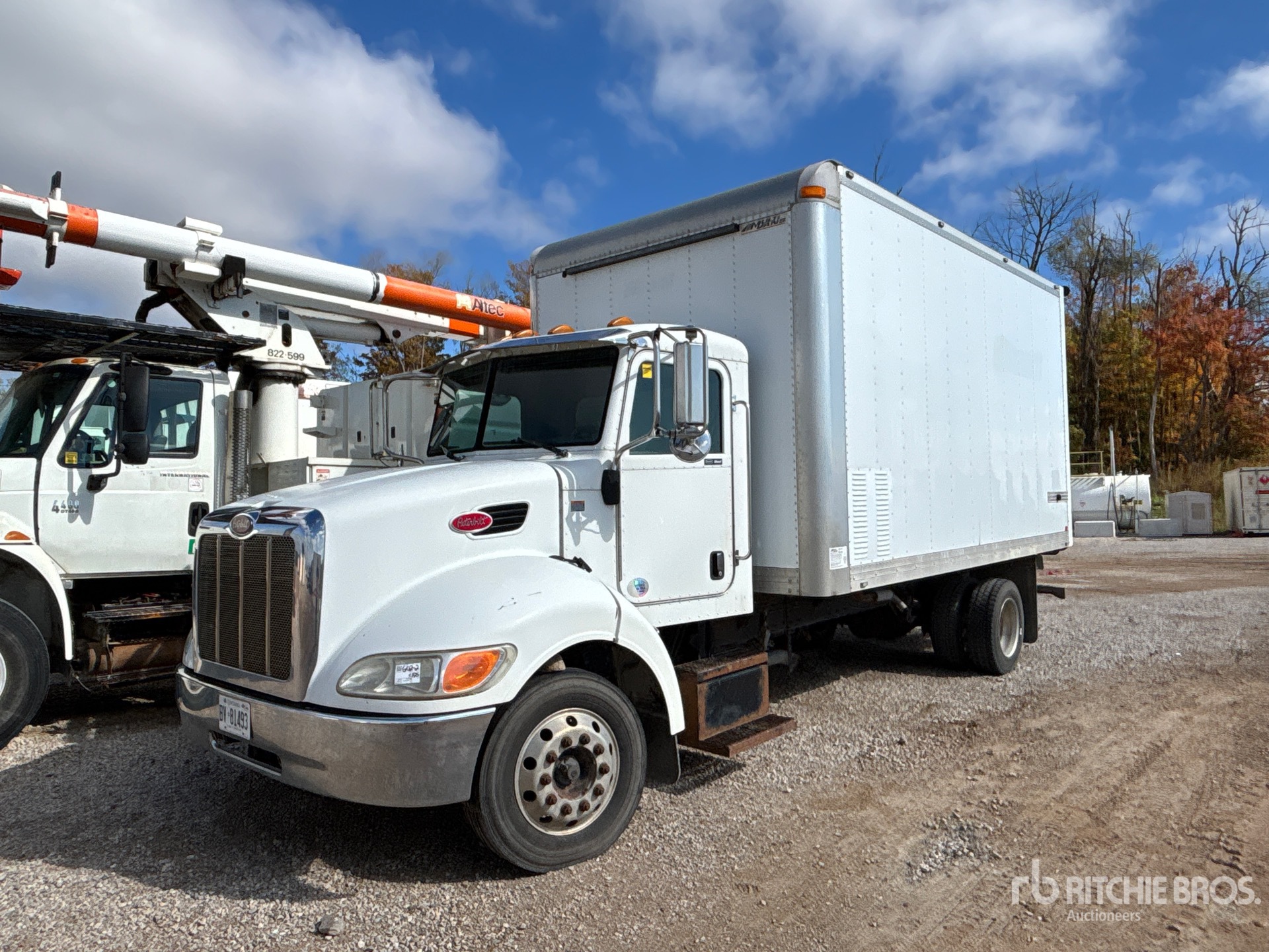 2011 Peterbilt 330 4x2 Van Truck