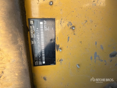 2013 Cat 272D Skid Steer Loader (Inoperable)