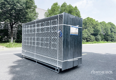 2025 KJ K1830 10 ft x 6 ft Chain Link Temporary Site Fence (Unused)