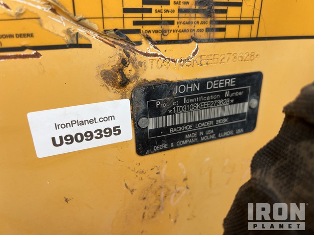 RETROEXCAVADORA 2015 JOHN DEERE 310SK