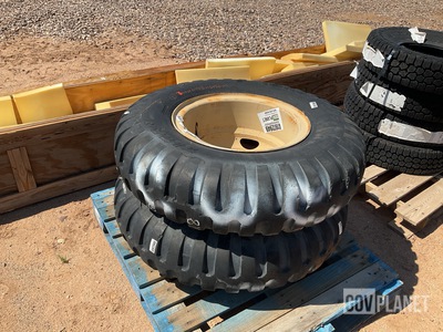 (2) Titan 11.00-20 Tires w/Wheels