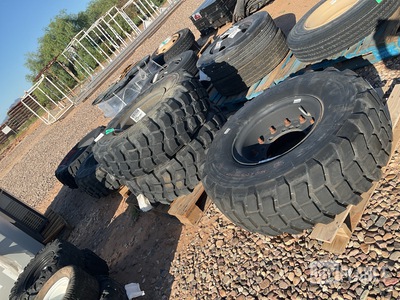 (5) Michelin X 395/85R20 XML Tires w/Wheels