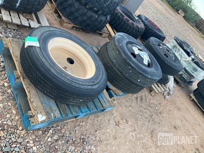 (5) Assorted Tires w/Wheels