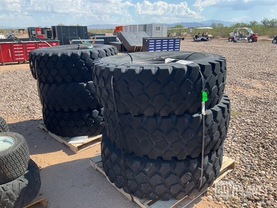 (6) Michelin 16.00R20 Tires
