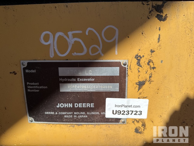 EXCAVADORA 2013 JOHN DEERE 470G
