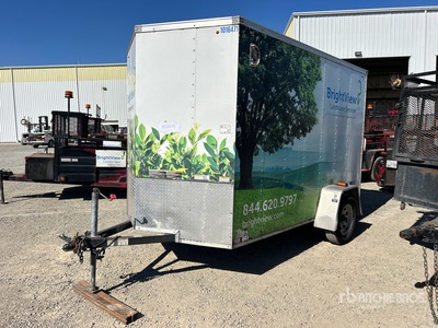 2013 LGS 10 ft S/A Enclosed Trailer