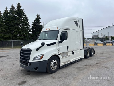 2022 Freightliner Cascadia 126 6x4 تراكتور شاحنة كابينة النوم (ثنائية المحور)