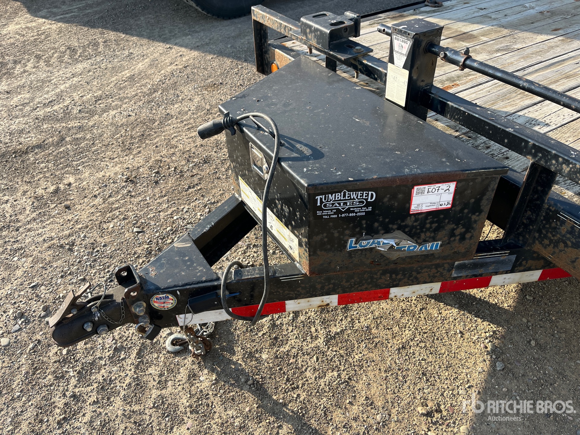 2008 Load Trail 18 ft T/A مقطورة معدات