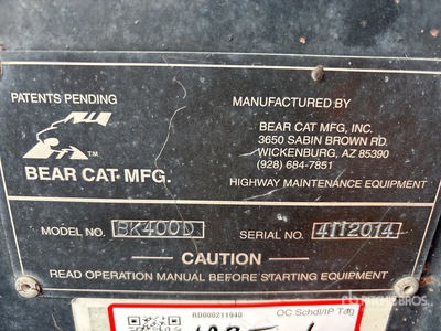 2014 Bearcat ECS400 Pavement Sealer