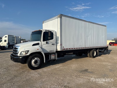 2016 Hino 268 4x2 Van Truck