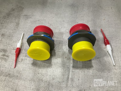 (9) Amphenol 81019-24-61PN Electrical Receptacle Connectors