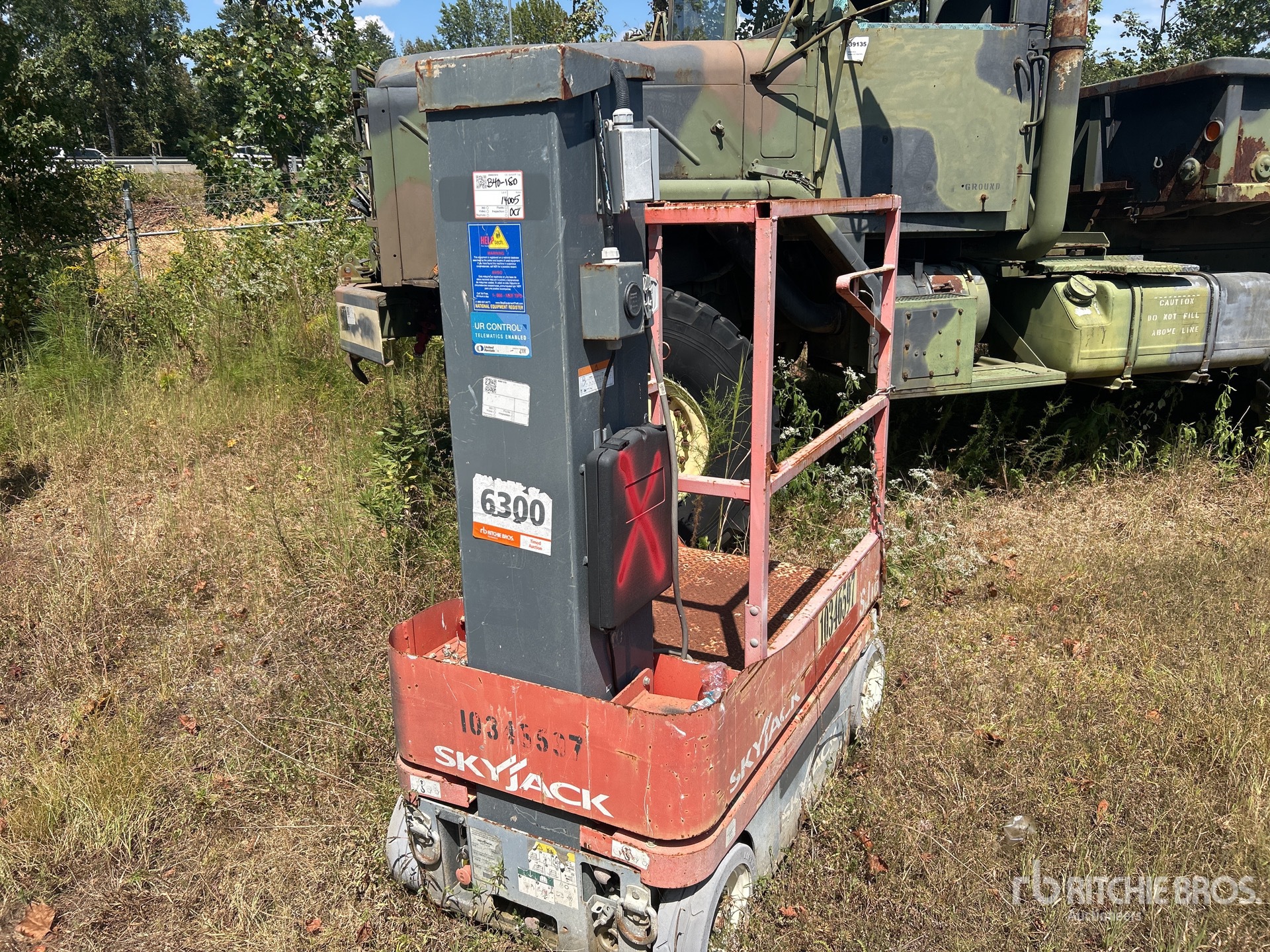 Skyjack SJ16 منصة رفع متحركة