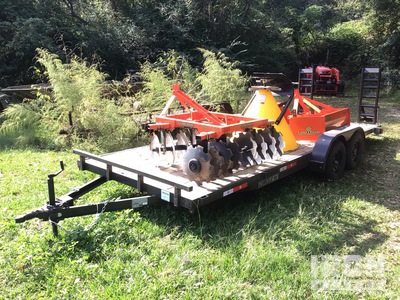 2025 Circle W CWT832035K 20 ft T/A Equipment Trailer