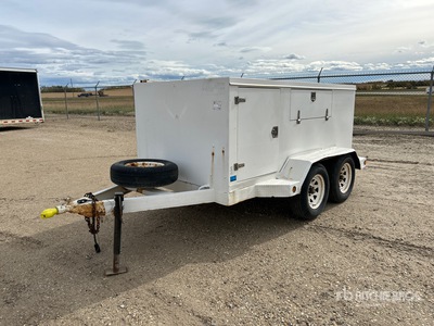 2004 Ubilt 9.5 ft T/A Equipment Trailer