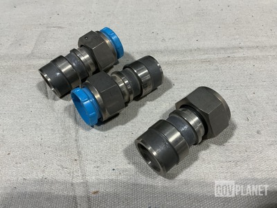 (3) Eaton Aerospace R81101T14 Tube Couplings