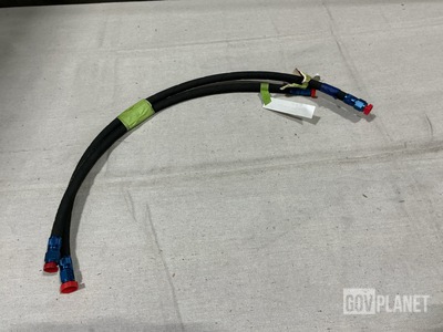 (2) Parker Stratoflex AN6270-4D-0200 Hose Assemblies