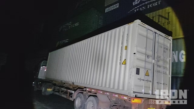 40 ft High Cube Contenedor de almacenamiento