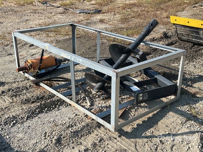 Wolverine ADB-13-1218R C/W 18 auger bit Skid Steer Auger