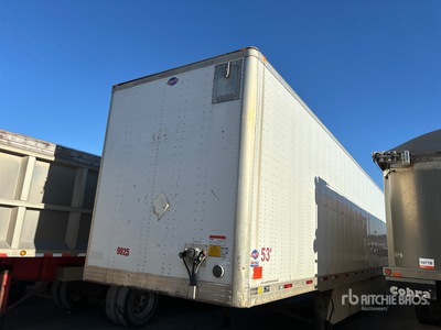 2015 Utility 4000D-X 53 ft x 102 in T/A Van Trailer