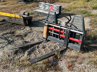 Handy 48 in Hydraulic Fourches pour Skid Steer