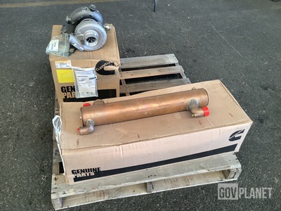 (1) Cummins 4019958 Heat Exchanger & (1) Holset 3802594 Turbo Charger