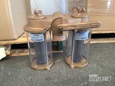 (12) Groco VD-2000 2" Duplex Strainers
