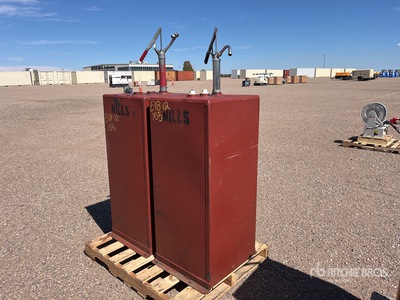 Quantity of (2) Skid Mounted Steel Fuel Tank