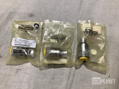 (3) Triumph Actuation 0MP2505-3 Quick Disconnect Coupling Halves