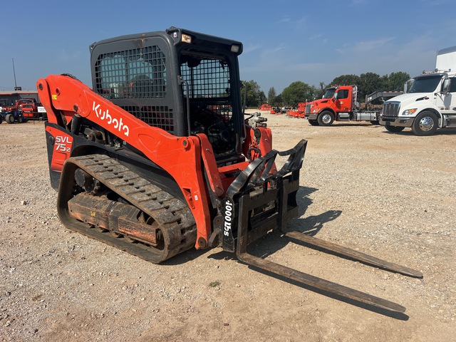 MINI CARGADOR SOBRE ORUGAS 2022 KUBOTA SVL752HFWC