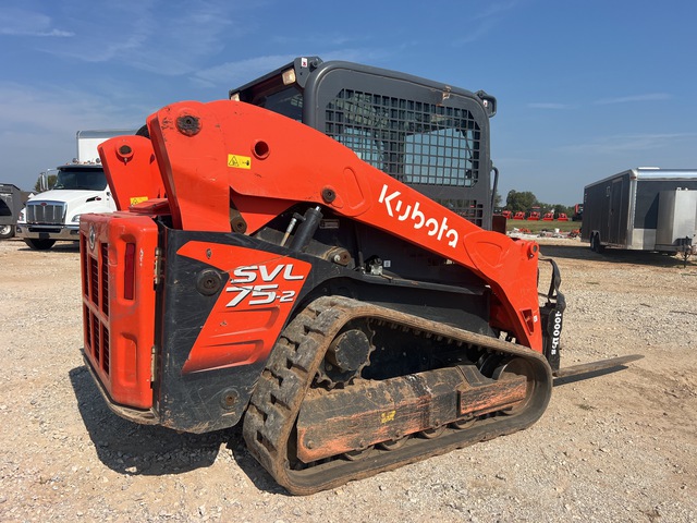 MINI CARGADOR SOBRE ORUGAS 2022 KUBOTA SVL752HFWC