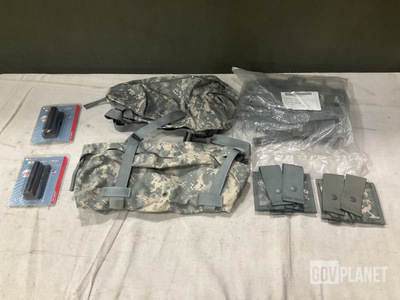 (93) Light Holders, (25) Tool Carriers, (27) Waist Packs & Assorted Items