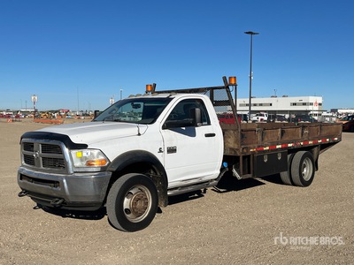 2011 Ram 5500 4x4 Flatbed Truck