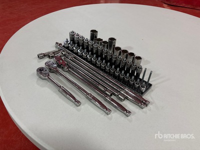 Snap-On 40 pcs1/2 in dr Metric Shallow/Deep Socket Set