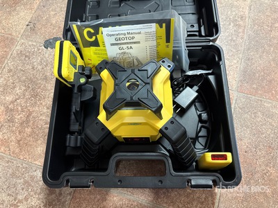 2025 Geotop GL-5A Slope Match Rotary Niveau laser (Unused)
