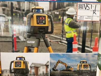 2025 Topcon RL-H5A Slope Match Self-Leveling Rotary Laser Level (Unused)